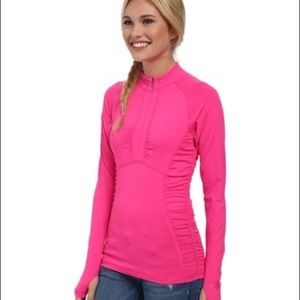 North face pink rash guard large Sold out!
